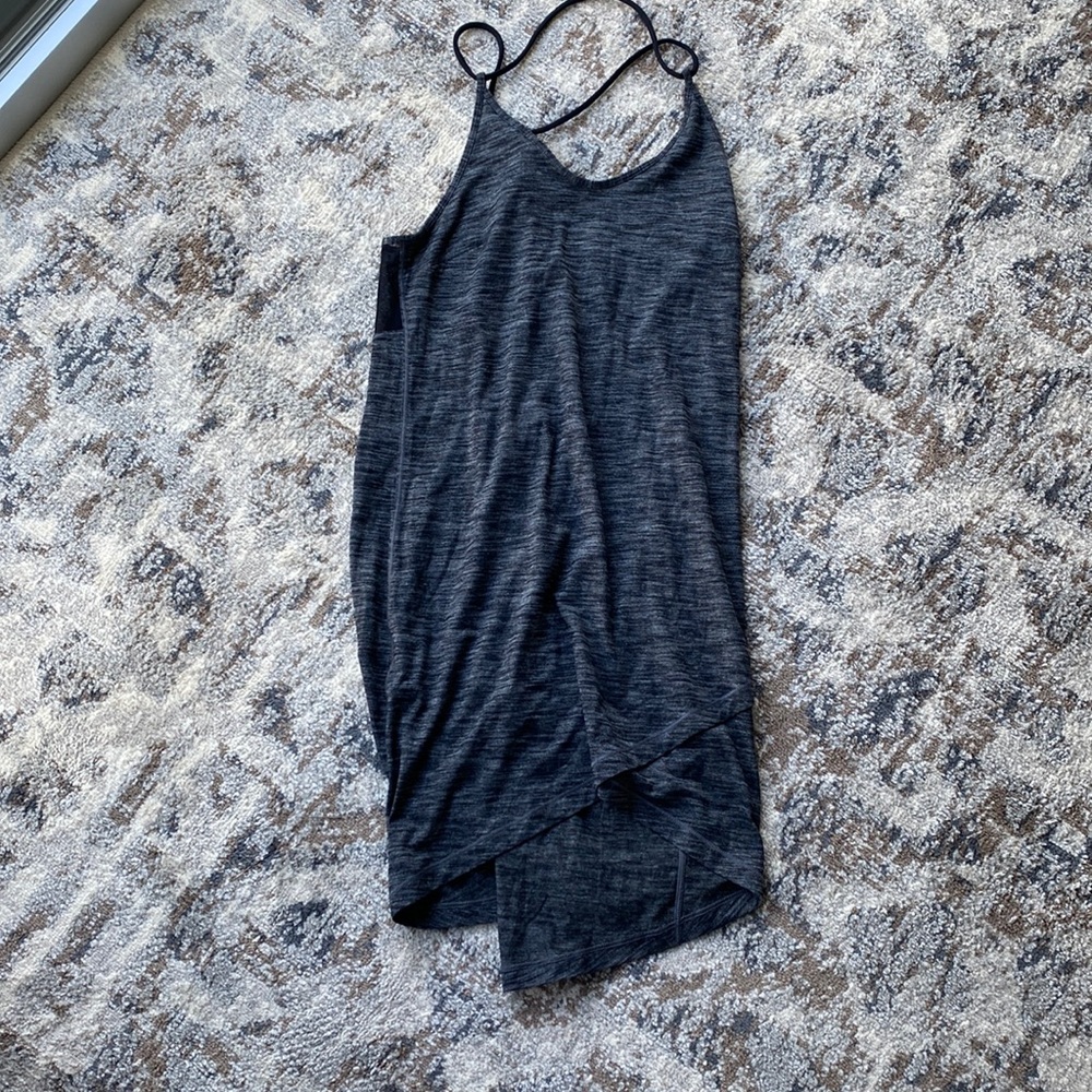 Lululemon spaghetti strap mesh tank dress size 4